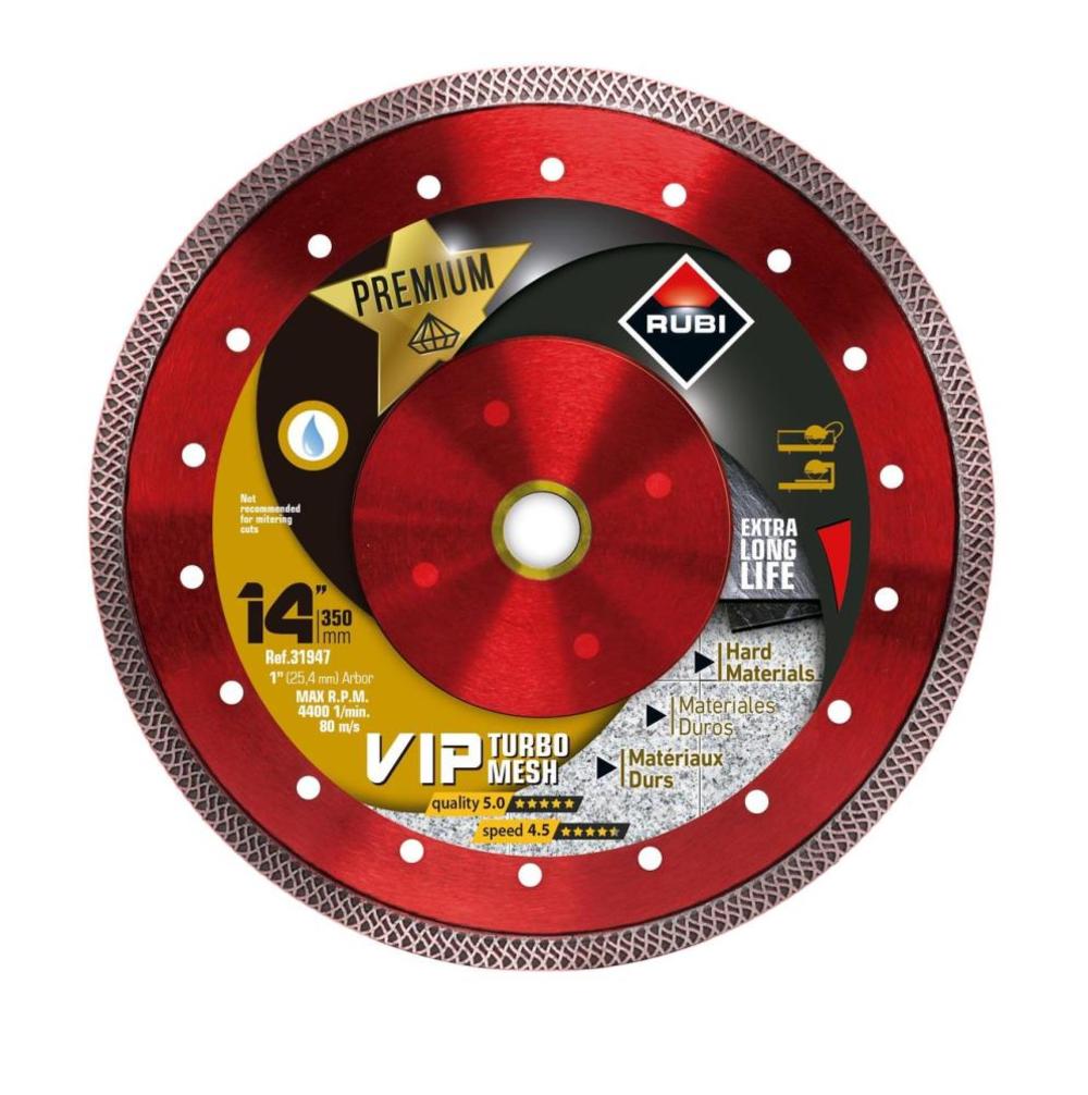 Rubi Tools Blade Viper Mesh 14 In. Diamond Blade (1″ Arbor) - Flockneti