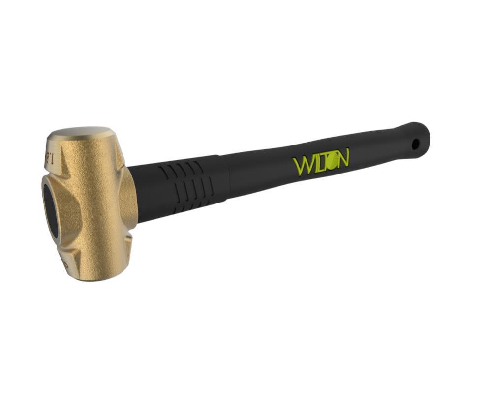 Wilton 4 lb Head 16 In. BASH Brass Sledge Hammer - Flockneti