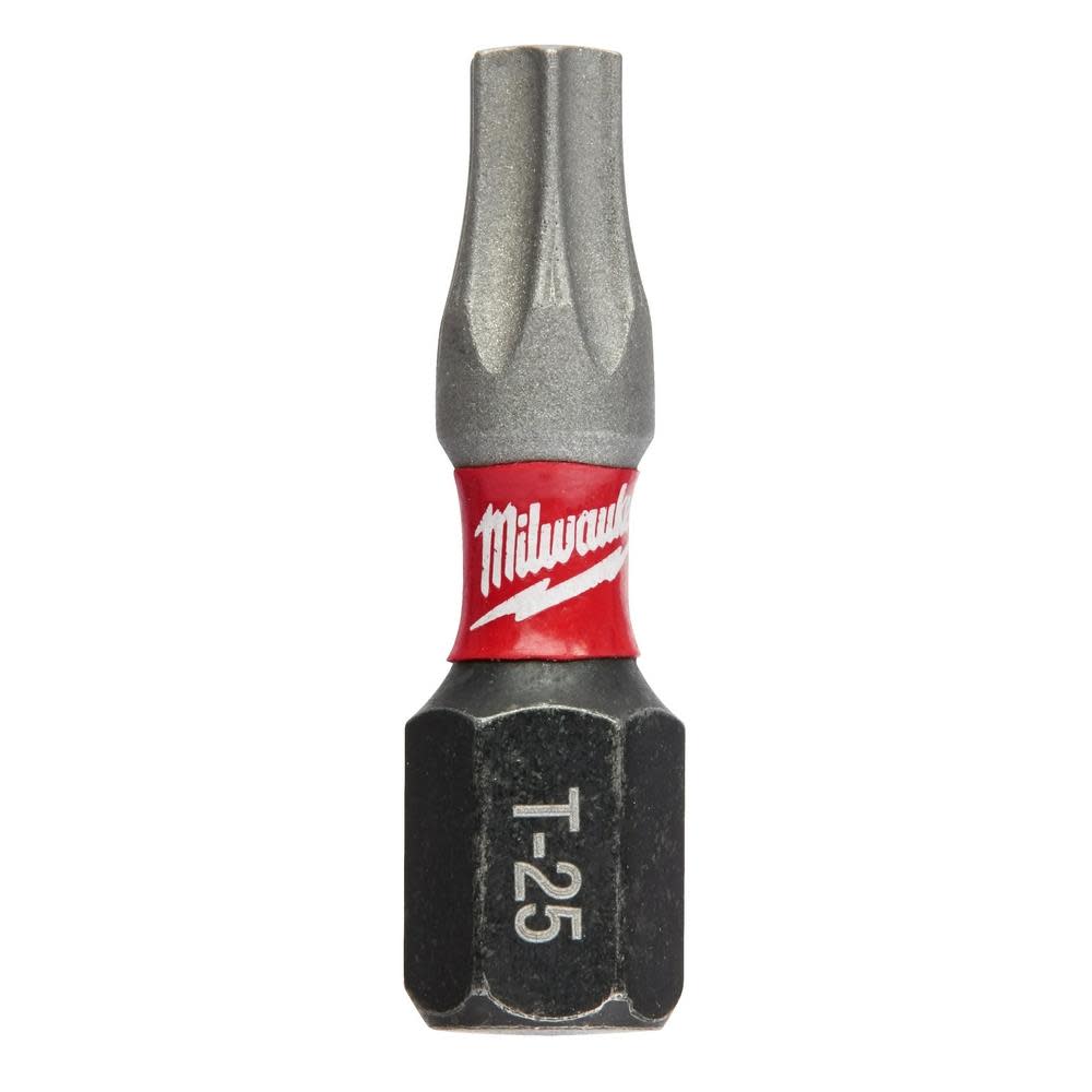 Milwaukee SHOCKWAVE 1 in. Impact T25 Insert Bits (15 Pack) - Flockneti
