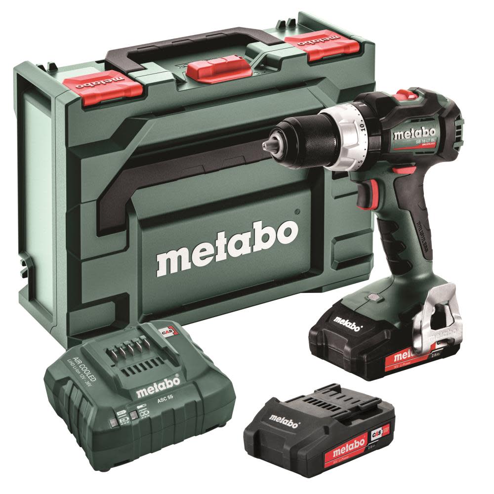 Metabo 18V SB 18 LT BL 2.0 Brushless Cordless Hammer Drill 2.0Ah Kit - Flockneti