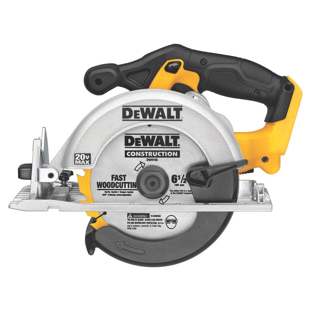 DEWALT 20V Max 6 1/2″ Circular Saw with Brake & Magnesium Shoe Bare Tool - Flockneti