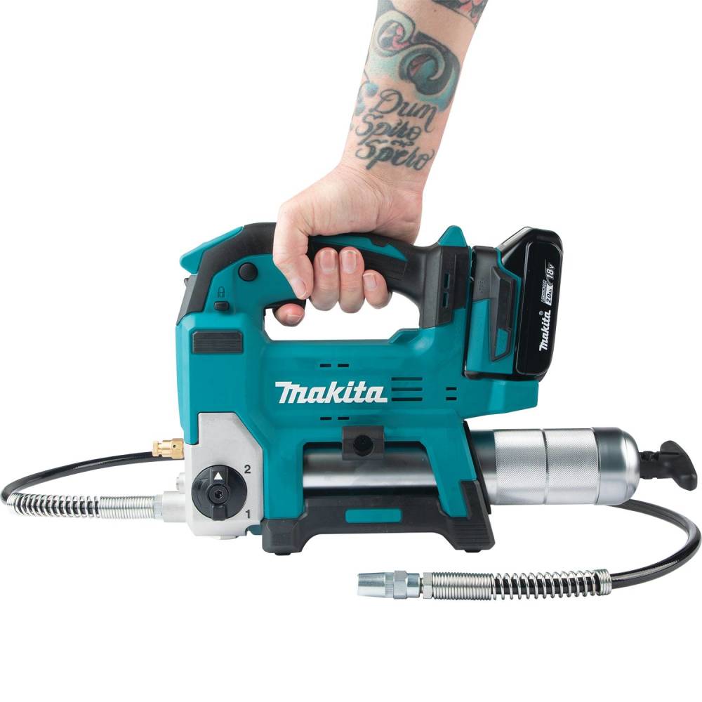 Makita 18V LXT Grease Gun Kit Lithium Ion Grease Gun Kit - Flockneti