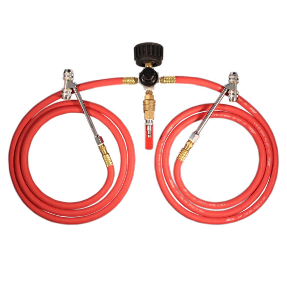 Milton Dual Truck Tire Inflator Gage and Regulator - Flockneti