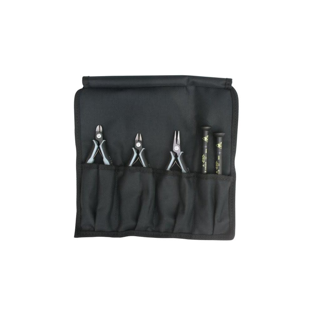 Knipex ESD Electronic Tool Set with Screwdrivers 5pc - Flockneti