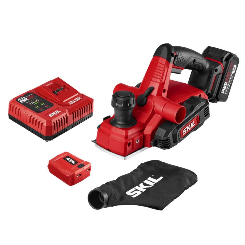 SKIL PWRCORE 20 Brushless 20V 3 1/4″ Planer Kit - Flockneti