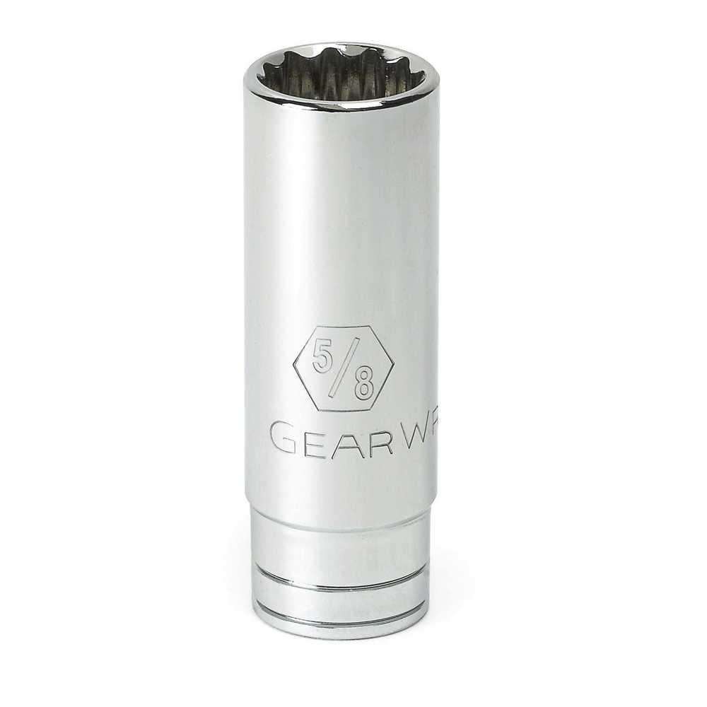 GEARWRENCH Socket 3/8 In. Drive 6 Point Deep 1 In. - Flockneti