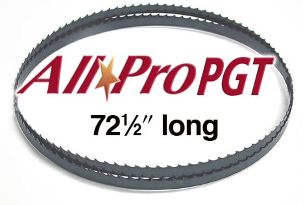 Olson Saw Company 3/16 025 10 REG 72 1/2In AllPro PGT Band Saw Blade - Flockneti