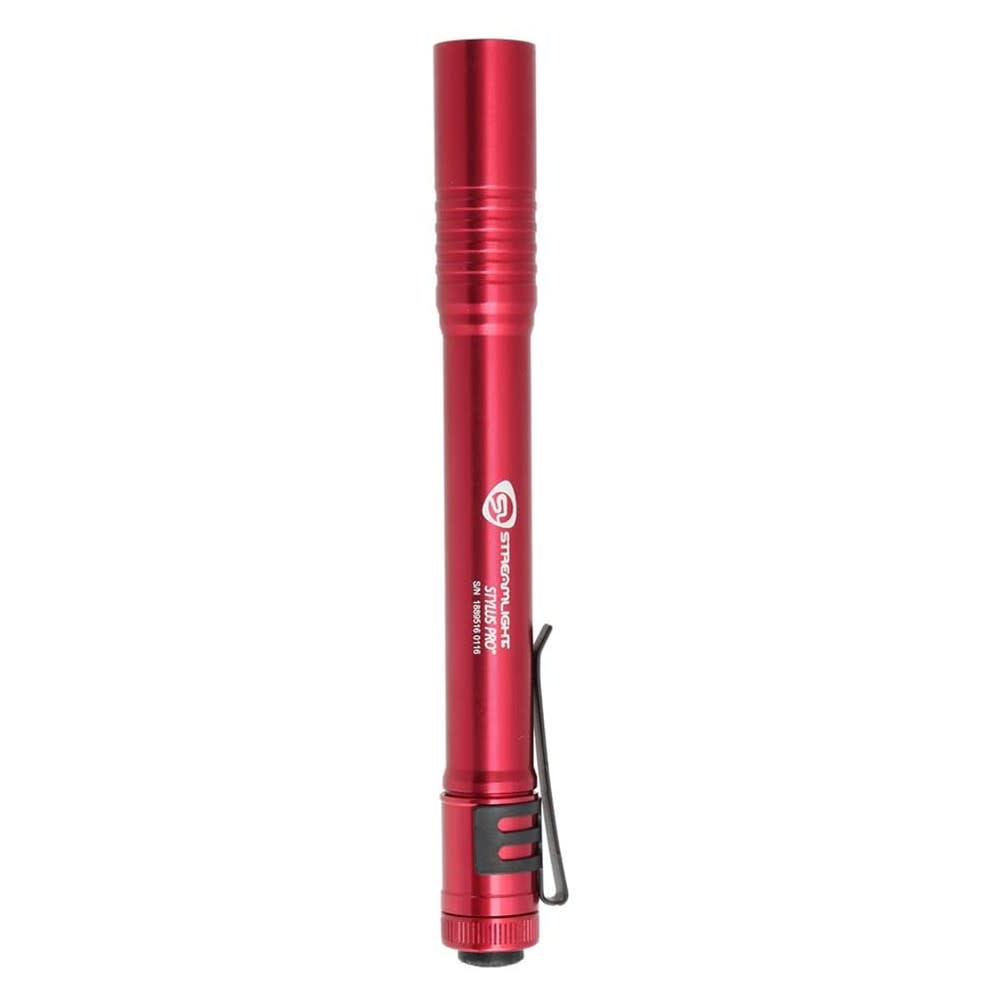 Streamlight Stylus Pro Red AAA Battery Powered LED Penlight - Flockneti