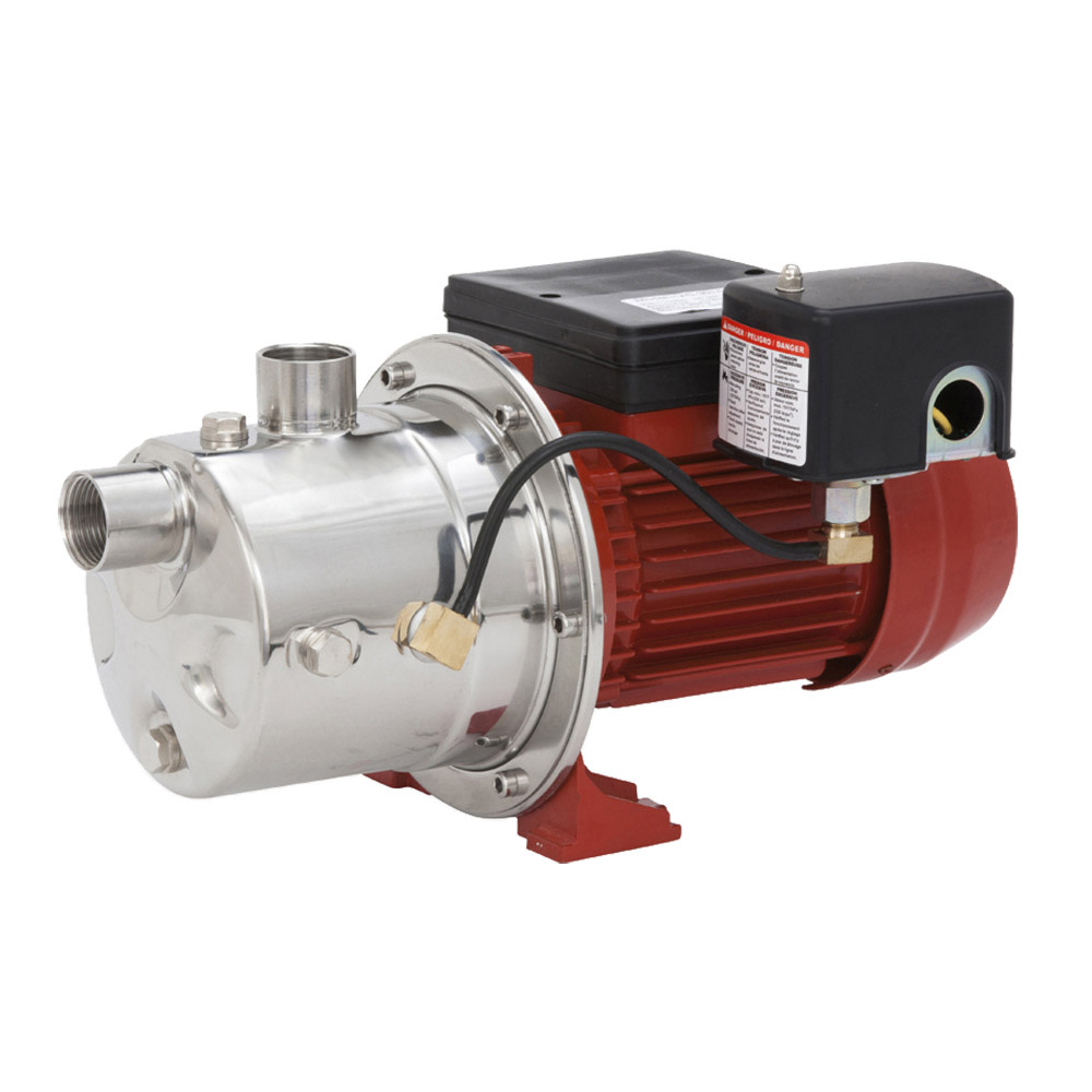 Red Lion 3/4 HP Stainless Steel Jet Pump 115V/230V - Flockneti