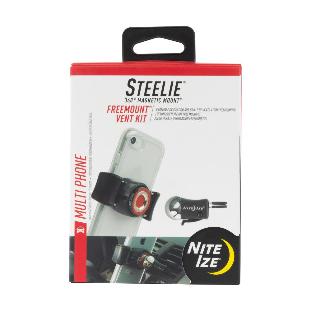 Nite Ize Steelie Free Mount Vent Kit – STFK-01-R8 - Flockneti