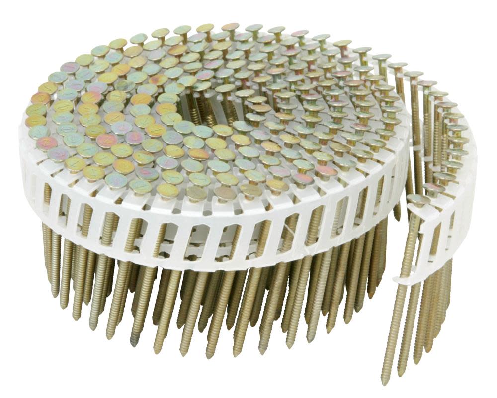 Hitachi 3 In. x .113 Smooth Hot Dipped Galvanized Coil Nail - Flockneti