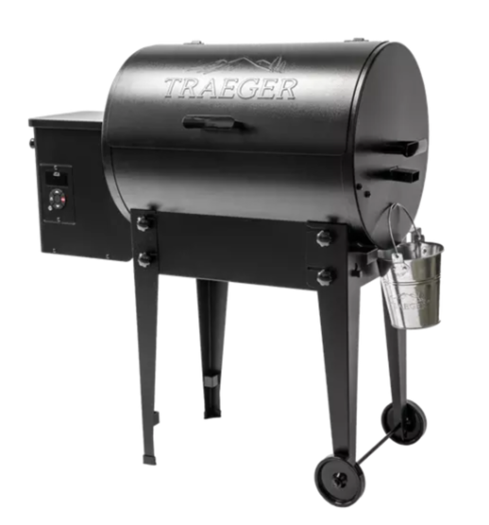Traeger TAILGATER 20 Portable Wood Pellet Grill with Traegers Digital Arc Temperature Controller and EZ-Fold Legs - Flockneti