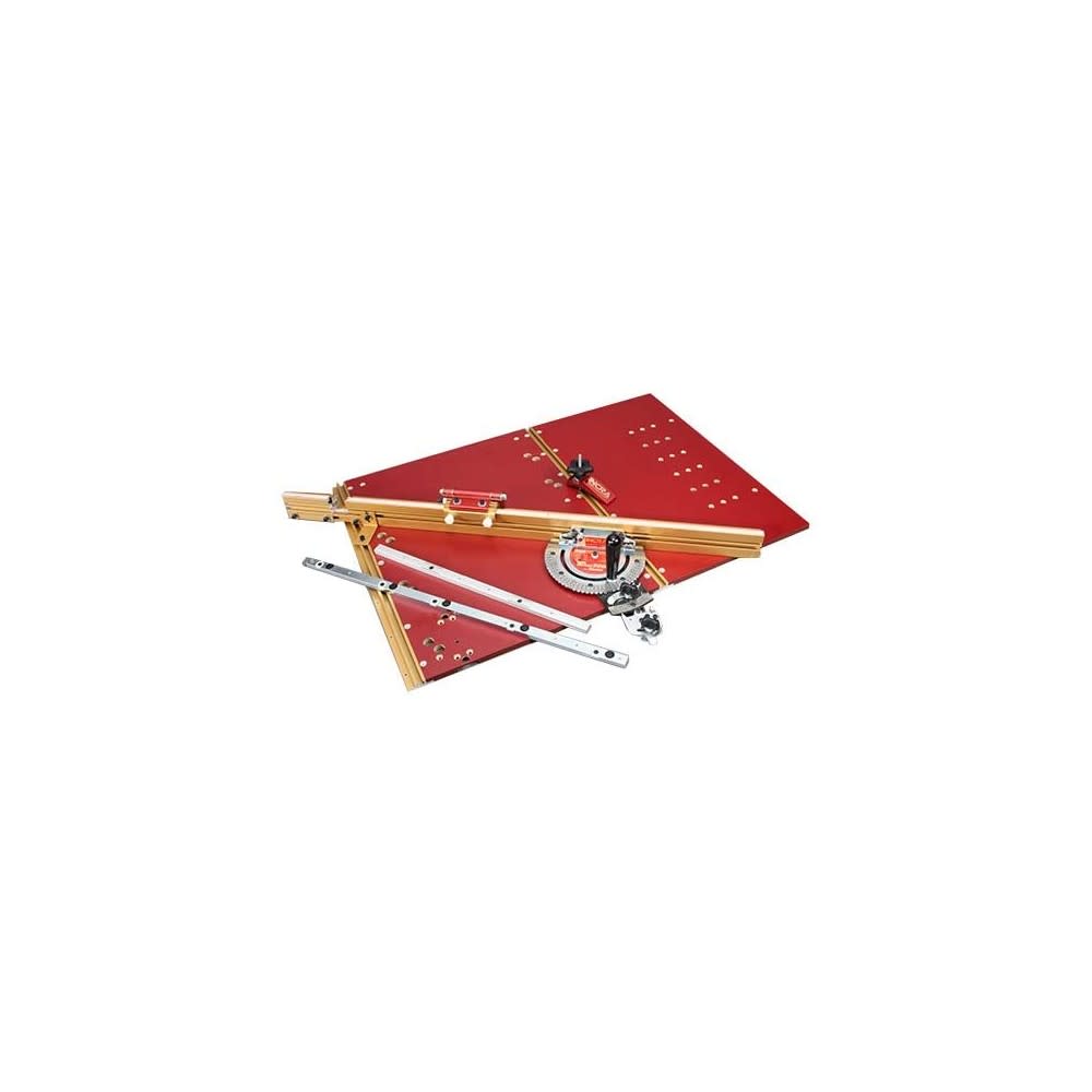 Incra Miter 5000 Gauge with Telescoping Fence & Flip Shop Stop - Flockneti