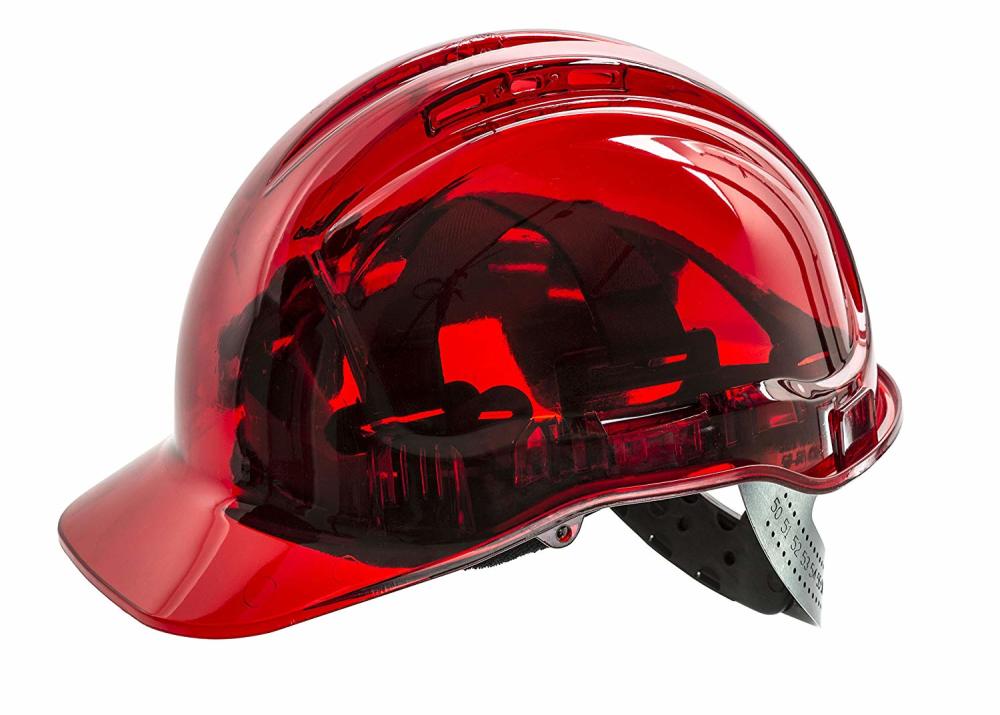 Portwest Peak View Ratchet Vented Hard Hat – Red - Flockneti