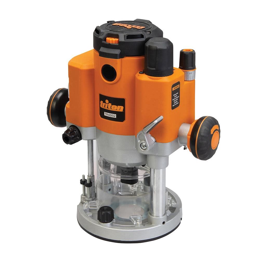 Triton Power Tools TRA002 Precision Plunge Router 15A 3.25HP Dual Mode - Flockneti