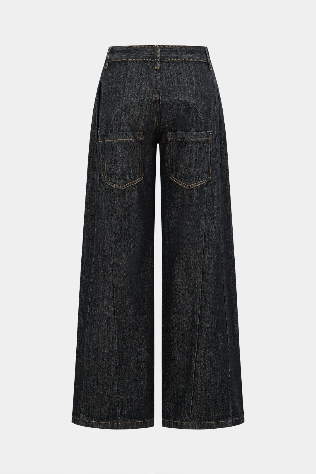 Denim Button Low Waist Jeans - Flockneti