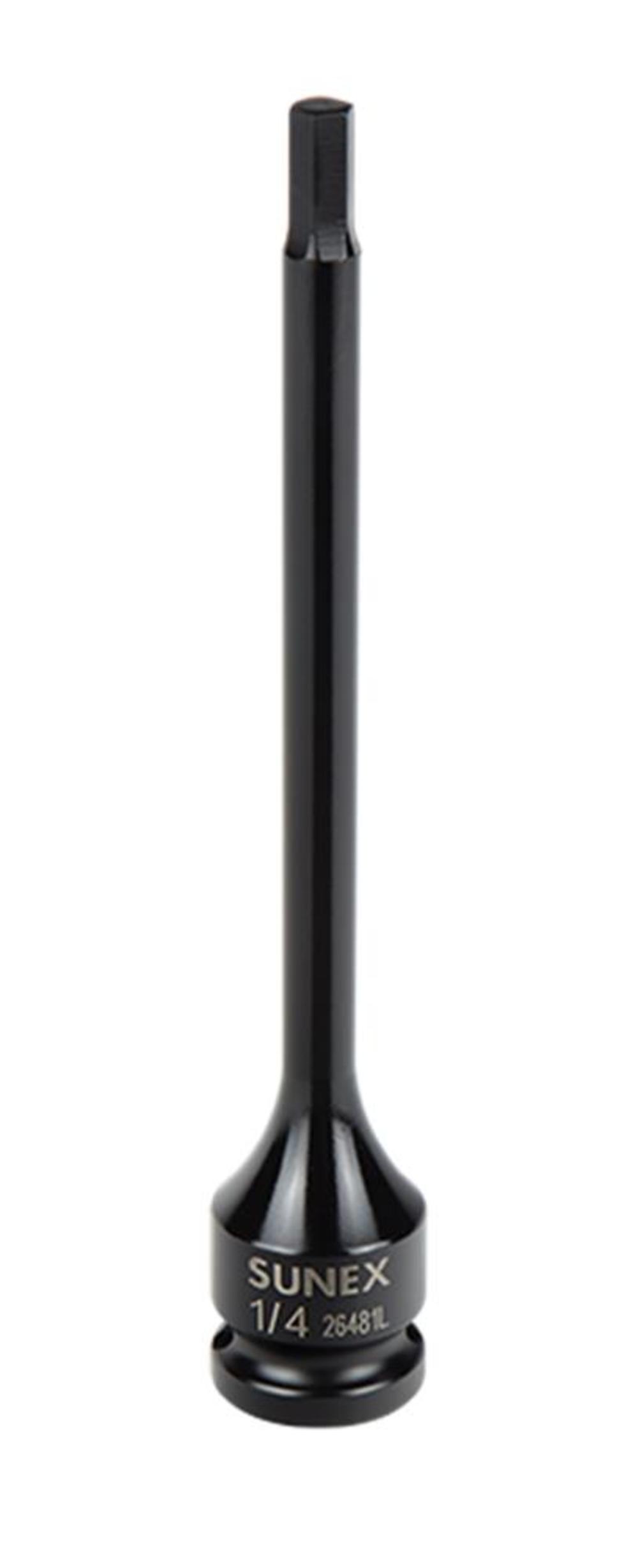 Sunex 1/2 In. Drive 1/4 In. Hex Impact Socket - Flockneti
