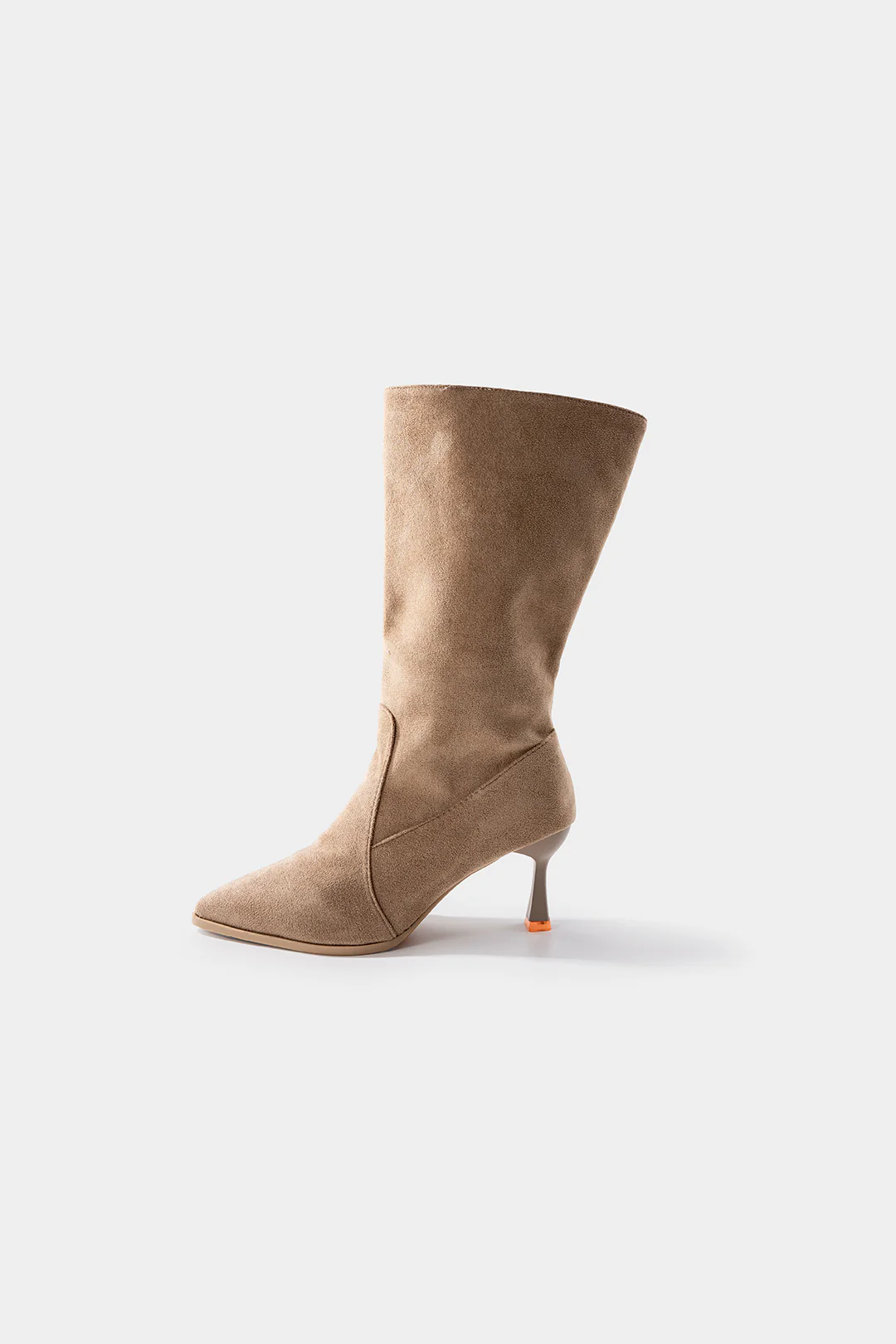Ruched Toe Ankle Boots - Flockneti