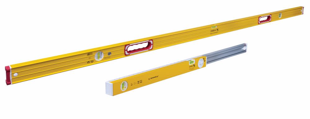 Stabila Type 196 Jamber Set 78″ Level with Type 80 T Extendable Level - Flockneti