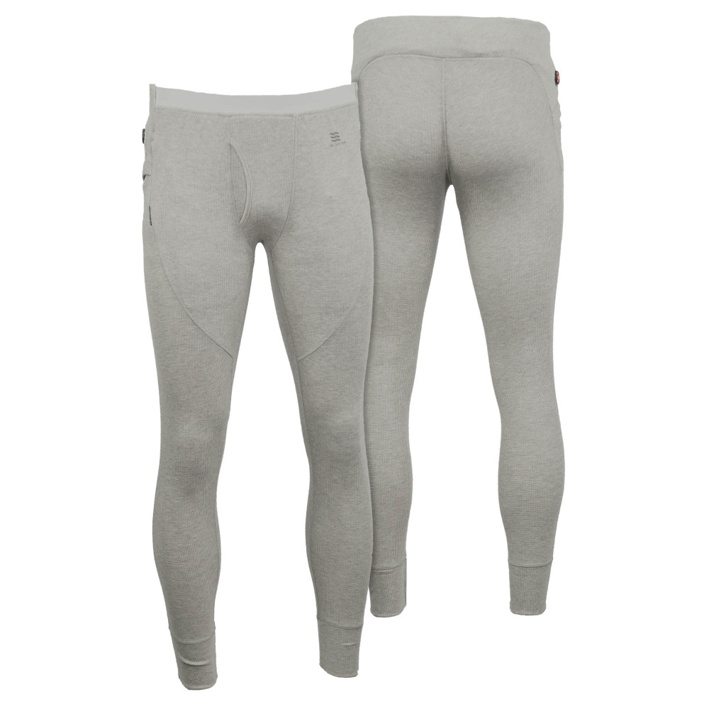 Mobile Warming Thermick Baselayer Pant Mens 7.4V Gray Small - Flockneti