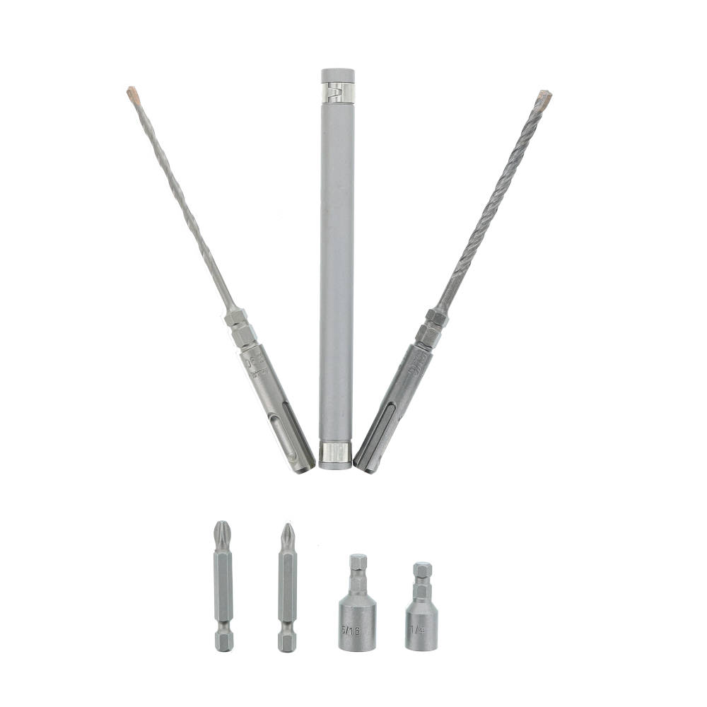 Diablo Tools 7pc Concrete Anchor Drive Installation Set (7-Piece) - Flockneti