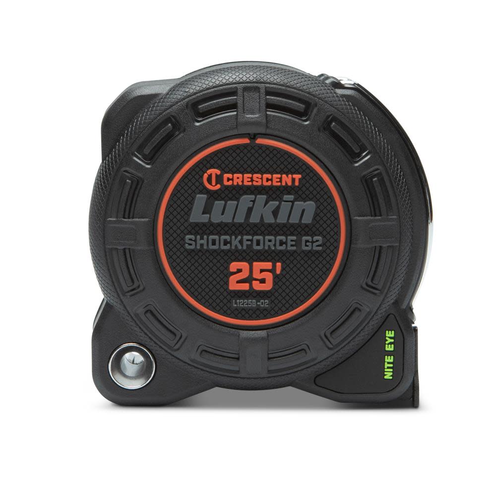 Crescent Shockforce Nite Eye G2 Tape Measure 1 1/4″ x 25′ - Flockneti