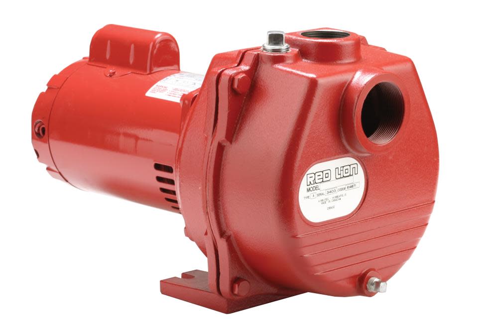 Red Lion 2 HP Cast Iron Sprinkler Pump - Flockneti