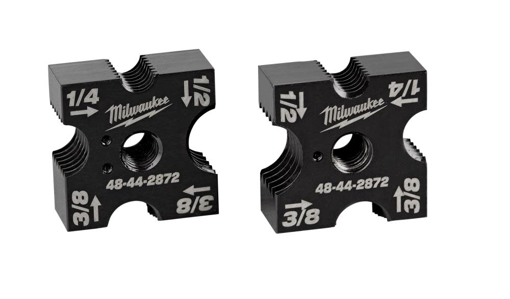 Milwaukee 1/4 in. 3/8 in. 1/2in. Replacement Cutting Die Set - Flockneti