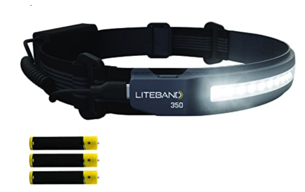 Liteband Activ 350 Headlamp 350 Lumens Carbon - Flockneti