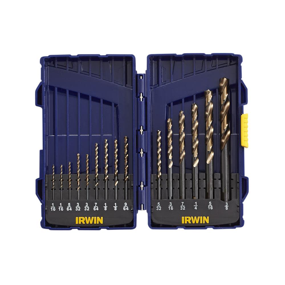 Irwin Drill Bit 15p Turbo Point Set - Flockneti