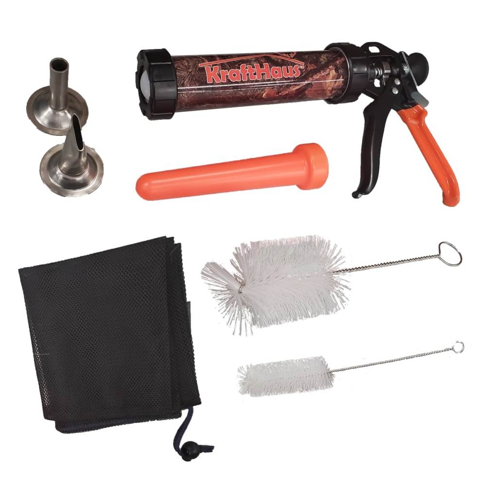 Krafthaus Jerky Maker Kit 1lb Capacity 9″ Barrel - Flockneti