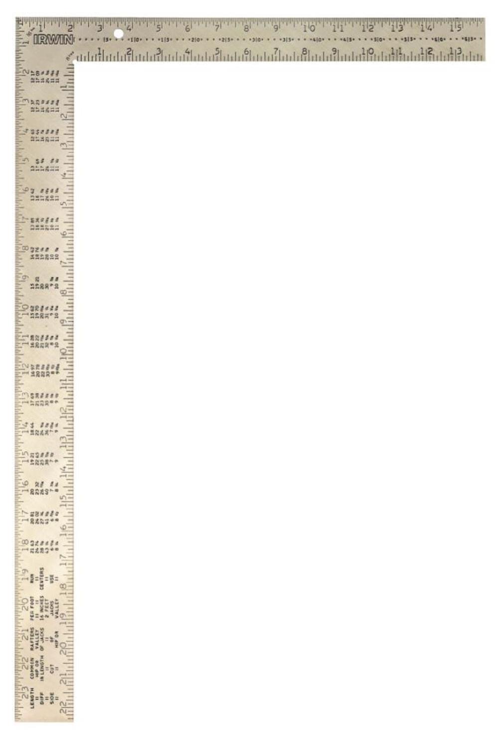 Irwin Steel Framing Square 16 In. x 24 In. - Flockneti