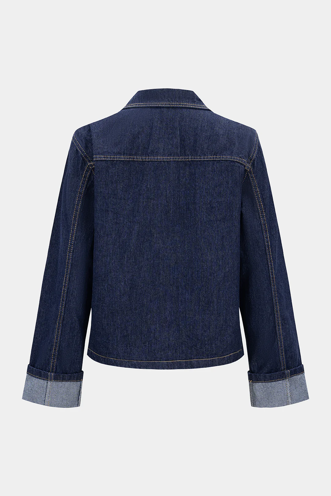 Denim Button Pocket Outerwear - Flockneti
