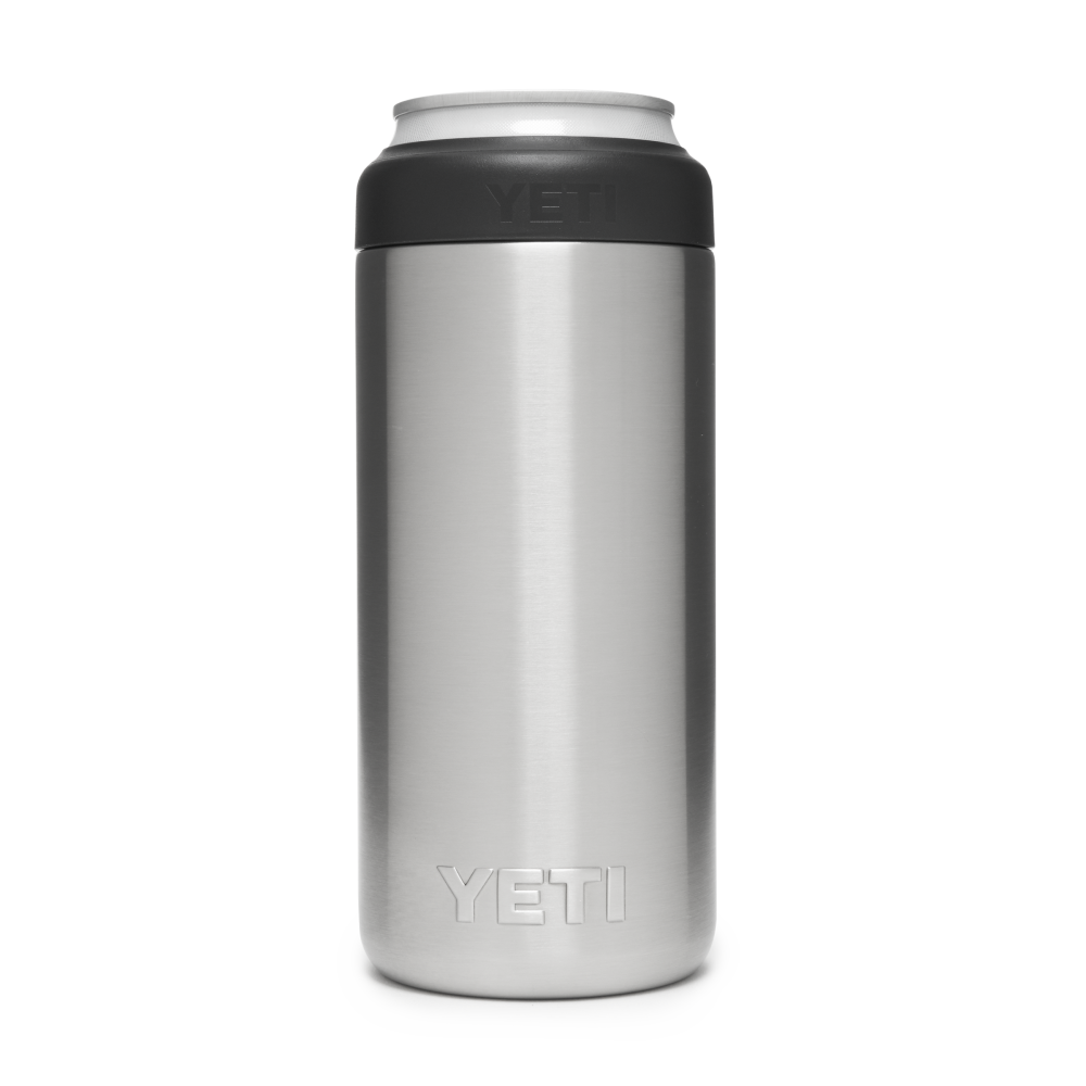Yeti Rambler Colster Slim Can Insulator – Stainless Steel - Flockneti
