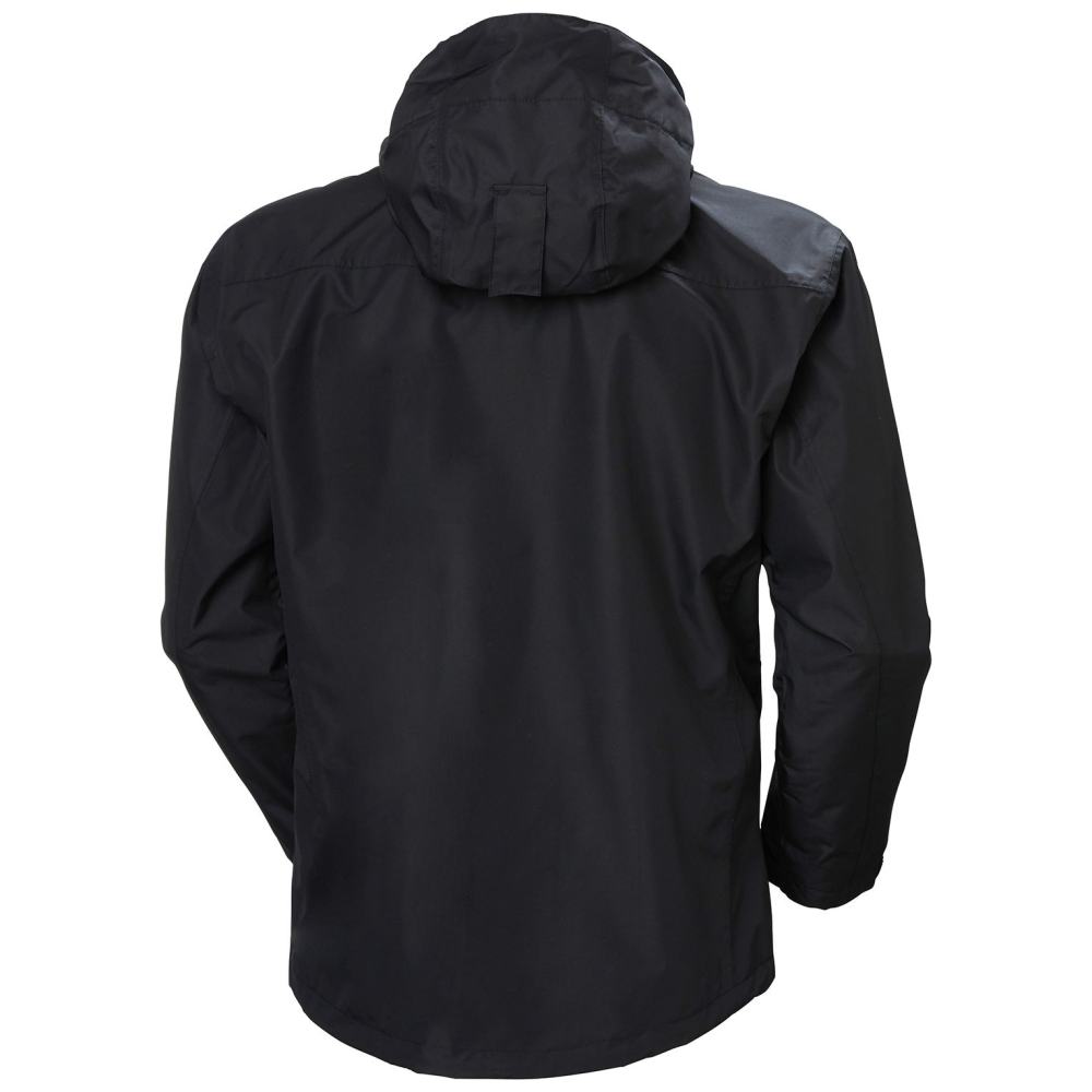 Helly Hansen Manchester Waterproof Shell Jacket Black Small - Flockneti