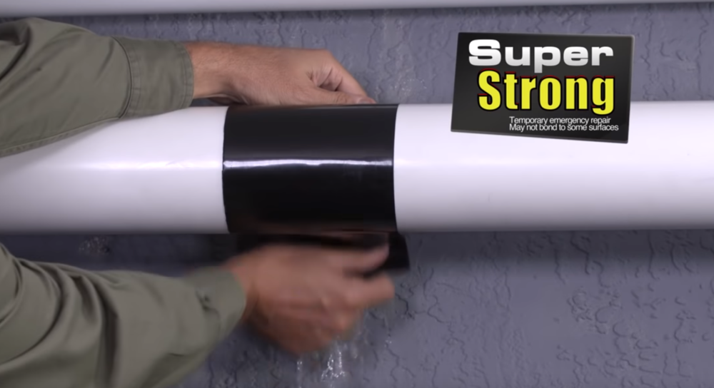 Flex Seal 4 In. x 5 ft. Flex Tape Rubberized Waterproof Tape – Black - Flockneti