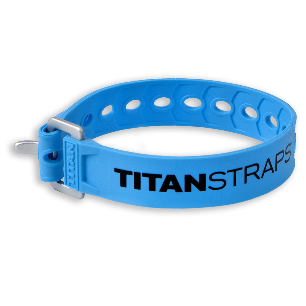 Titan Straps 14in /36 cm Blue Utility Strap - Flockneti