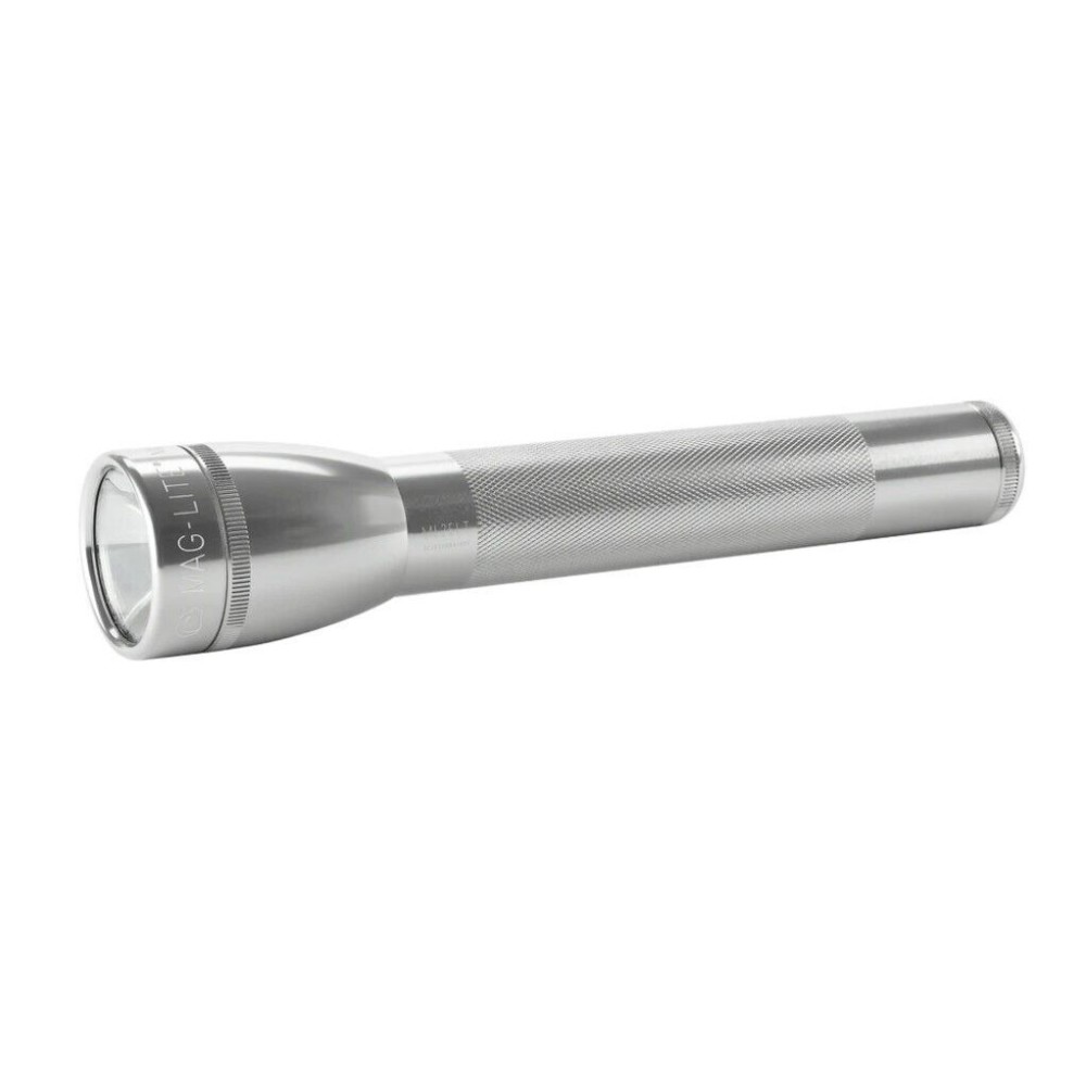 Maglite Flashlight ML25LT 173 Lumens Silver LED 2 Cell C - Flockneti