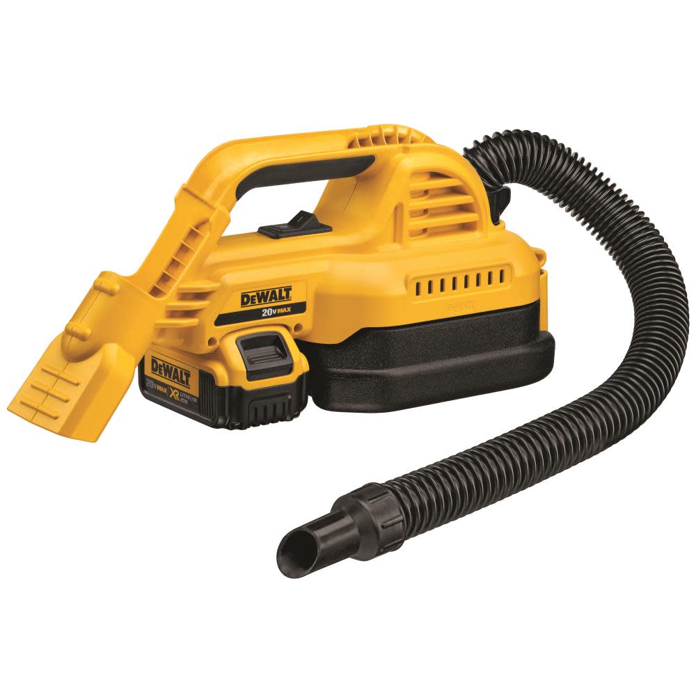 DEWALT 20 V MAX 1/2 Gallon Wet/Dry Portable Vac Kit - Flockneti