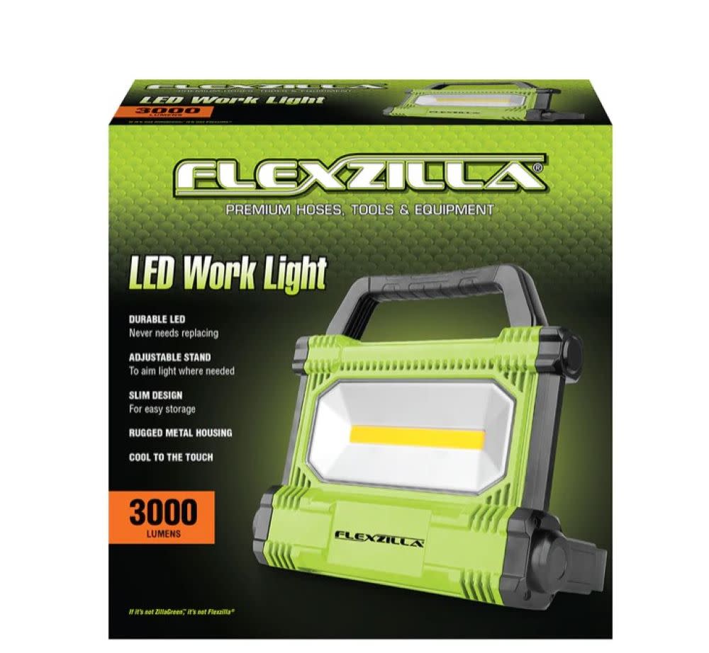 Flexzilla Work Light 3000 Lumen LED with 6′ Cord - Flockneti