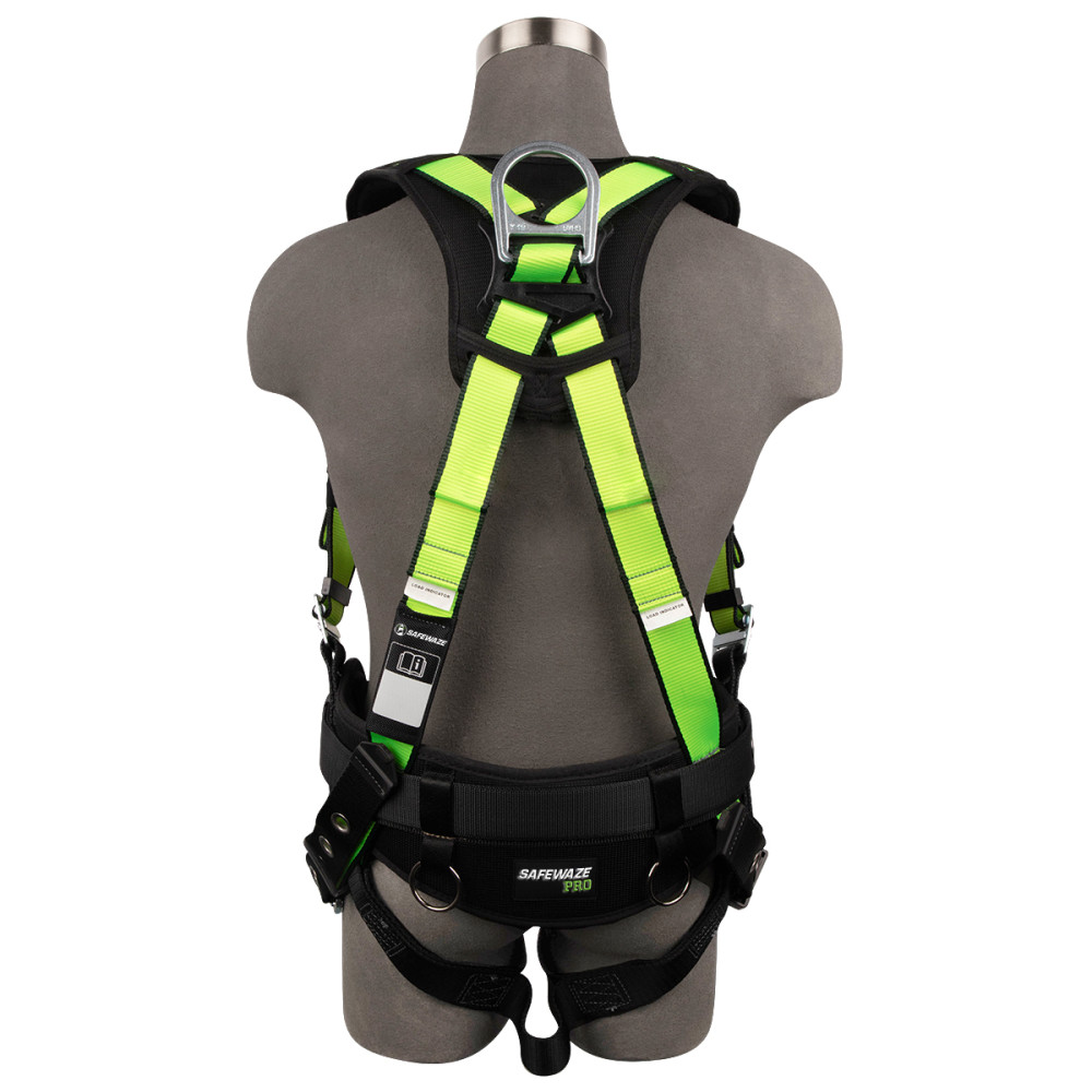 Safewaze PRO Construction Harness with 3D MB Chest - Flockneti