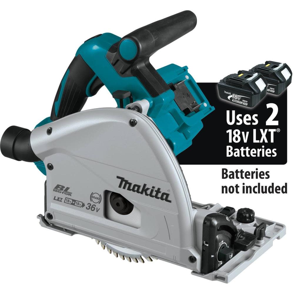 Makita 18V X2 LXT 36V 6 1/2″ Plunge Circular Saw with AWS Bare Tool - Flockneti