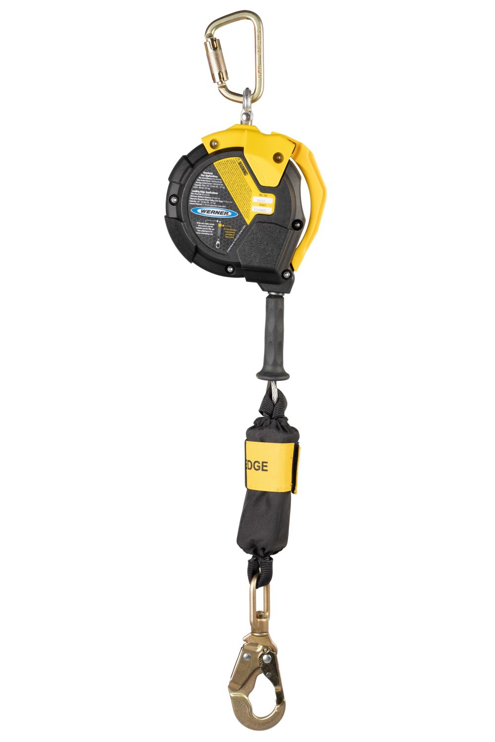 Werner 20′ Max Patrol Self-Retracting Lifeline Leading Edge - Flockneti