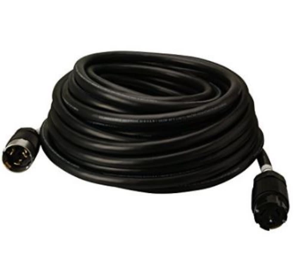 Southwire 1919 Twist Lock Generator Power Extension Cord 50Amp 6/3 & 8/1 SEOW Black 100′ - Flockneti