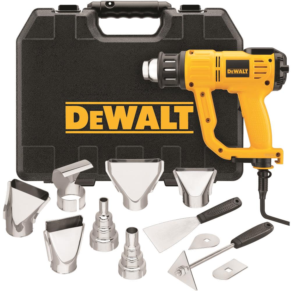 DEWALT Heat Gun Kit with LCD Display - Flockneti