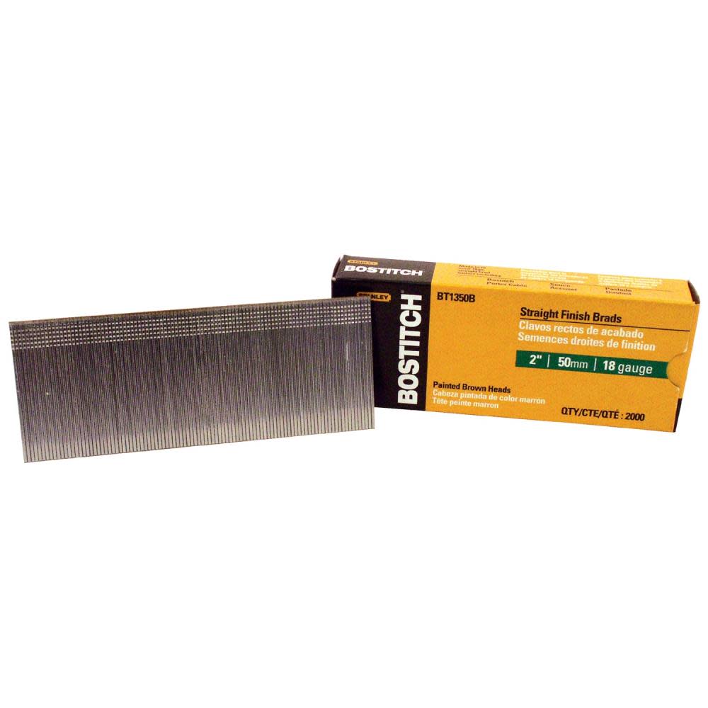 Bostitch 2 In. 18 Gauge Brad Nail - Flockneti