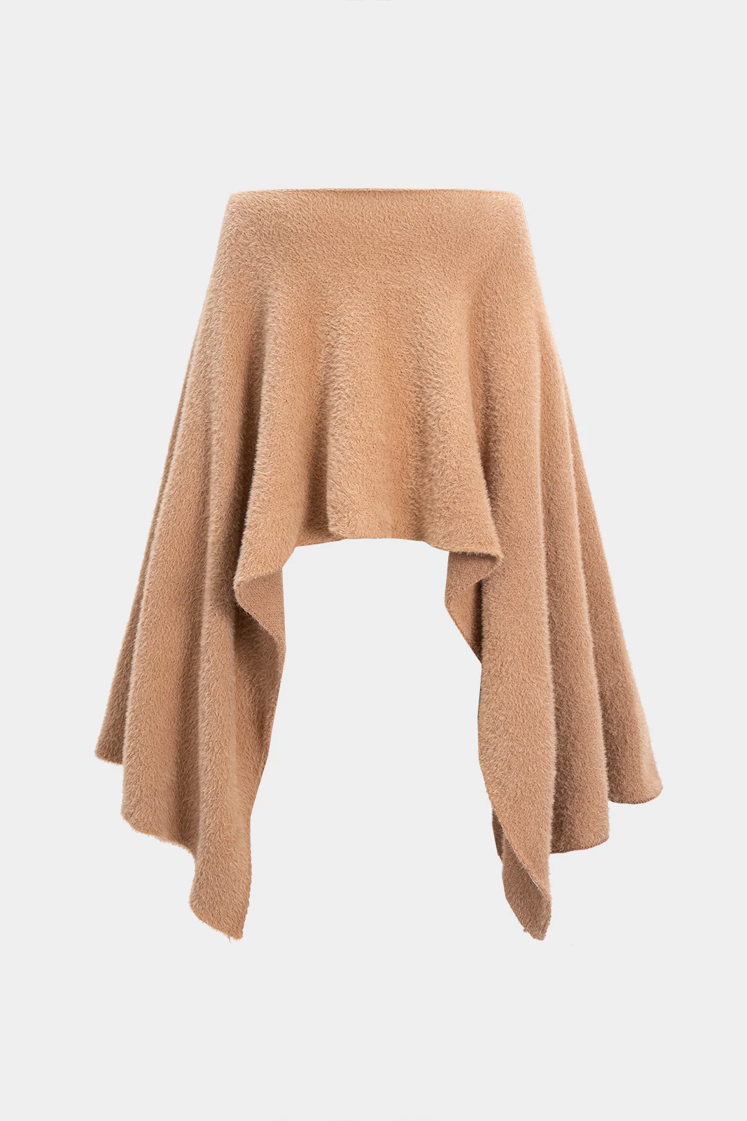 Knit Draped Off Shoulder Long-Sleeve Top - Flockneti
