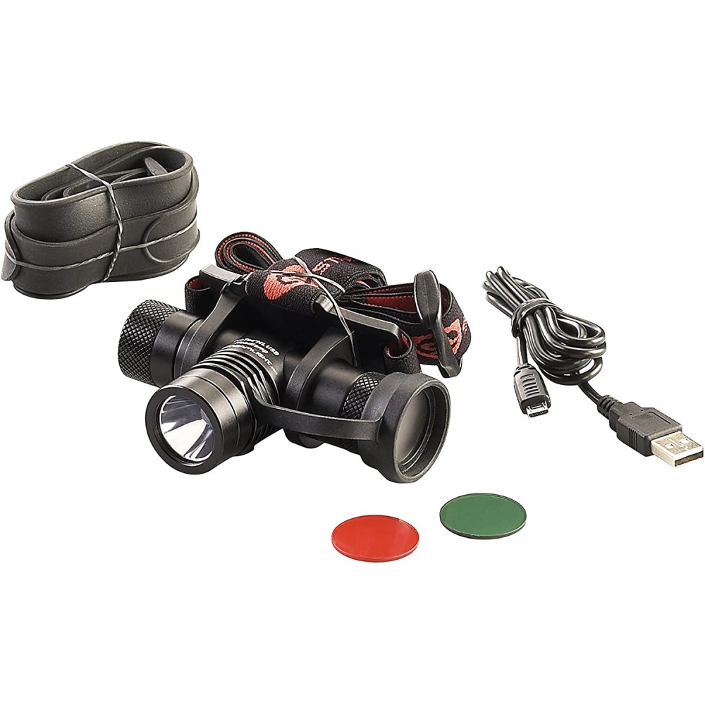 Streamlight ProTac HL Black USB Rechargeable Tactical Headlamp - Flockneti