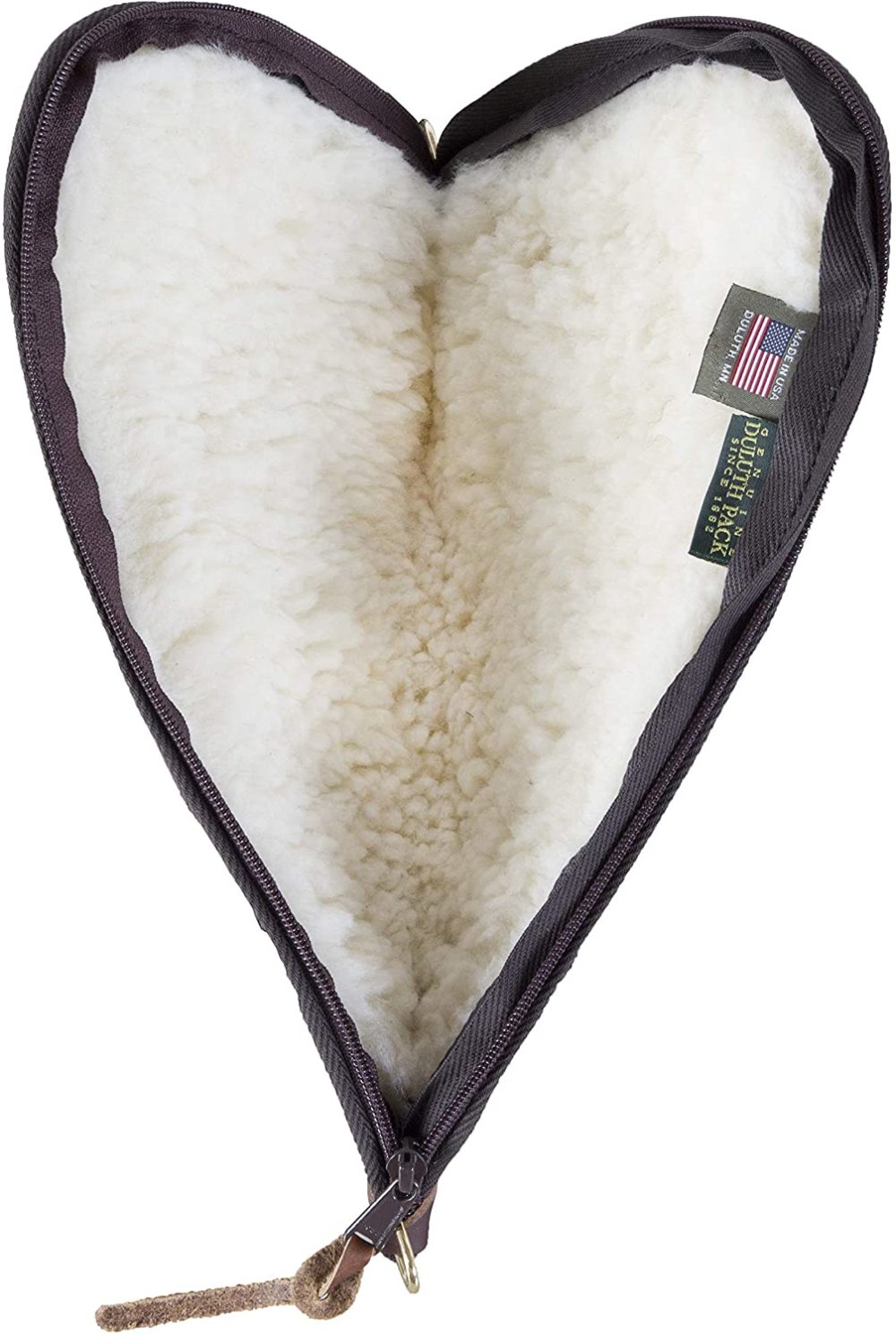 Duluth Pack Wax Olive Drab Large Pistol Rug with Micro-Suede Lining - Flockneti