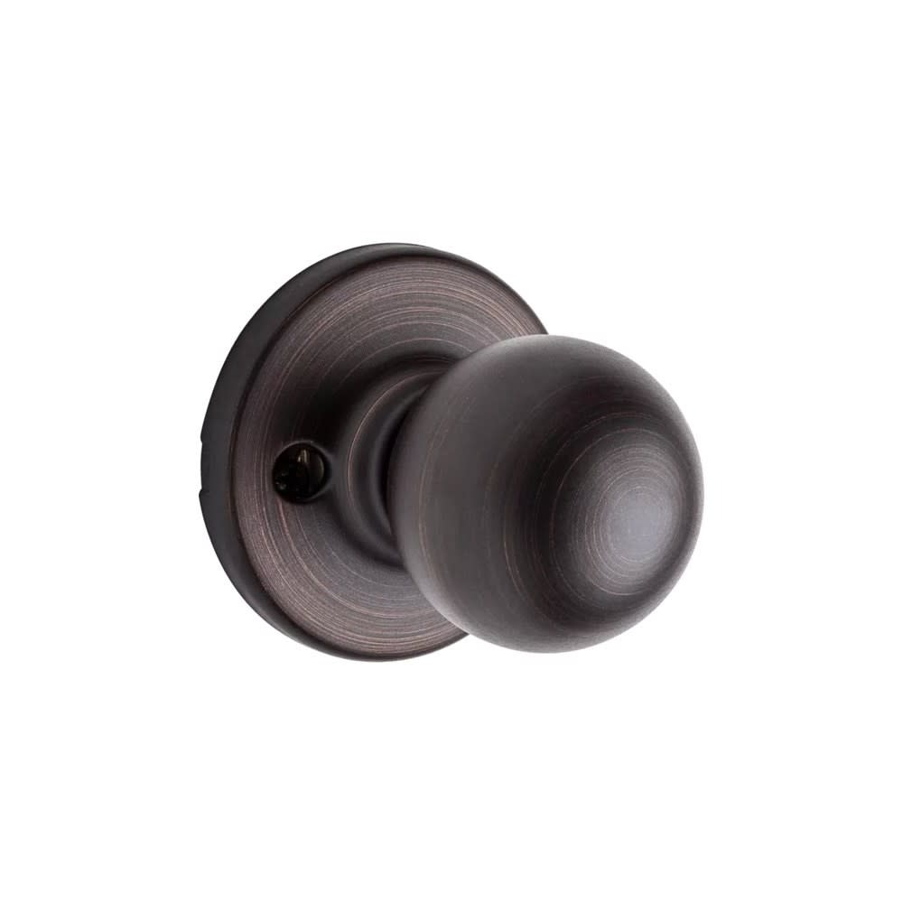 Kwikset Venetian Bronze Hall/Closet Polo Passage Door Knob - Flockneti